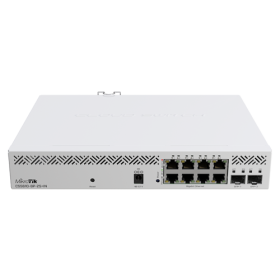 Switch, 8 x Gigabit PoE, 2 x SFP+ 10Gbps, Management - MikroTik CSS610-8P-2S+IN MIKROTIK - 1